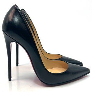 Christian Louboutin So Kate 120 Nappa Shiny Leather Heels 38.5
